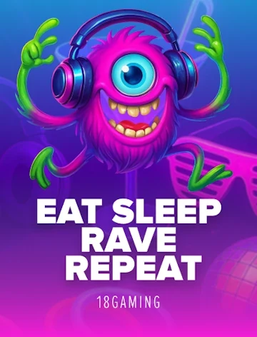 Eat Sleep Rave Repeat on the Lizaro floor, 18Gaming